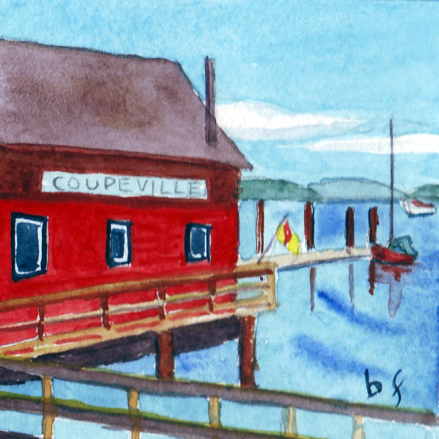 Coupeville - Painting by Forrest Gallery