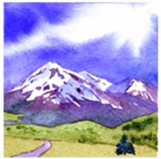 Mt. Shasta - Painting by Forrest Gallery